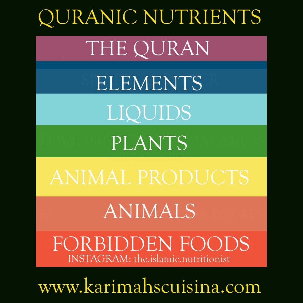 quranic nutrients poster 1